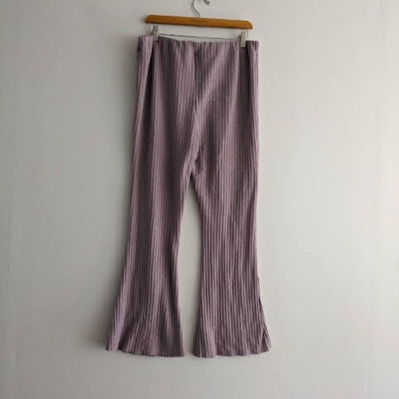 Urban Outfitters Lilac Waffle Knit Pants Size XXL - Picture 6 of 9